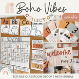 Modern BOHO VIBES Classroom Decor | Desert Neutral Decor B