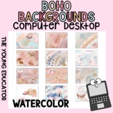 Boho Watercolor Computer Desktop Backgrounds
