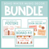 Boho Winter Music Decor Bundle