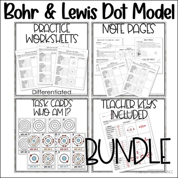 Preview of Bohr Model | Lewis Dot Structure | Bohr Model and Lewis Dot BUNDLE