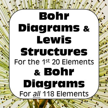 Preview of Bohr Models & Bohr Rutherford Diagrams & Lewis Dot Diagrams No Prep Bundle