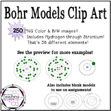 Bohr Models Clip Art