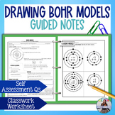 Drawing and Identifying Bohr Models Guided Notes Lesson an