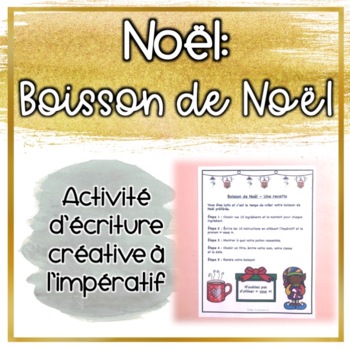 Preview of Boisson de Noël - Impératif