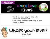 Bold Bitmoji Voice Level Chart - Editable