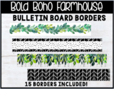 Bold Boho Farmhouse Bulletin Board Borders