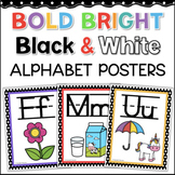 Colorful ALPHABET POSTERS Bold Bright Polka Dot Classroom 
