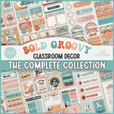 Bold Groovy Classroom Decor Complete Collection Bundle