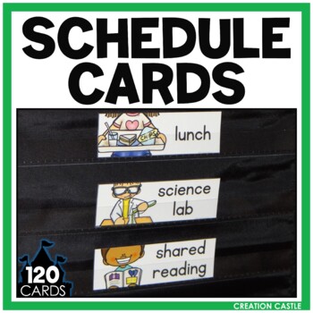 Schedule Cards Pocket Chart Add Ons 
