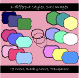 Bolder Frames - 6 styles - Single , Double, Triple borders