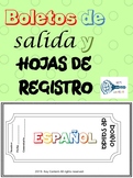 Boletos de salida y registro de evaluación