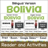 Bolivia Bilingual Country Study Reader & Activities Print 