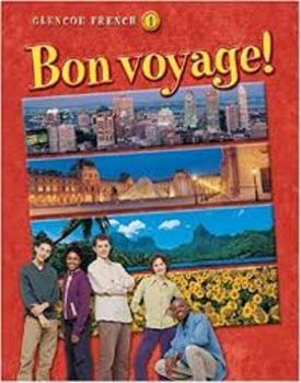 Preview of Bon Voyage Levels 1-2 Kinesthetic Activities/ Grammar/Vocab Swat It All Chapters