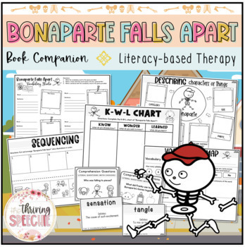 Preview of Bonaparte Falls Apart Speech and Language Therapy Book Companion