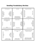 Bonding 3x3 Vocabulary Puzzle Review