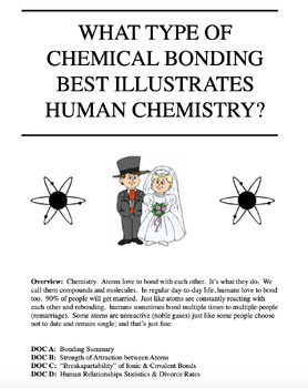 Preview of Bonding Mini-Q FUN CER Connecting Human Chemistry and Science