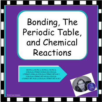 Preview of Bonding, The Periodic Table, and Chemical Reactions