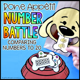 Bone Appétit Number Battle | Comparing Numbers to 20 Math 