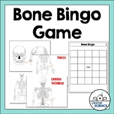 Bone Bingo Game: Skeletal System - Skeleton - Bone Identif