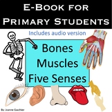 Bones, Muscles, Fives Senses: Non-Fiction illustrated book