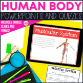 Bones and Muscles PowerPoint Lessons & Quizzes