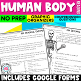 The Human Body: Muscles, Skin, & Bones Worksheets and Read
