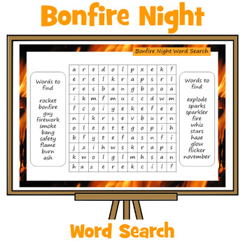 Preview of Bonfire Night