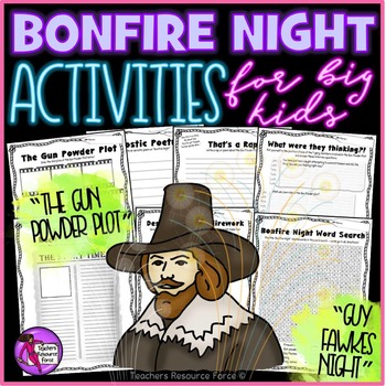 Preview of Bonfire Night Activities: Gun Powder Plot / Guy Fawkes Night (5th November!)