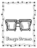 Bongo Drums Color Page