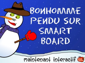 Preview of Bonhomme Pendu Interactif: Version Smart Board