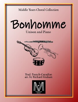 Preview of Bonhomme  (Unison and Piano)