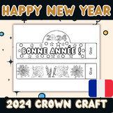 Bonne année 2024 hats / heaband crowns crafts - january ac