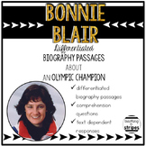 Bonnie Blair: Differentiated Biography Passages & Reading 