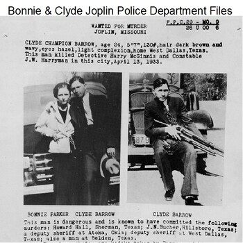 Preview of Bonnie & Clyde - Joplin Police Department Files