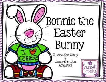 Preview of Bonnie the Easter Bunny Interactive Story and Activities