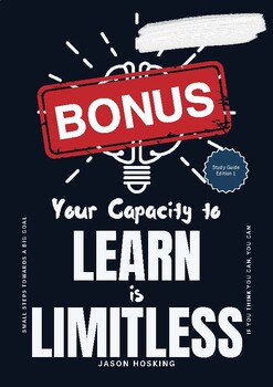 Preview of Bonus Lesson - Your Capacity to Learn is Limitless - Small Steps to Big Success