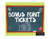 Bonus Point Tickets Templates
