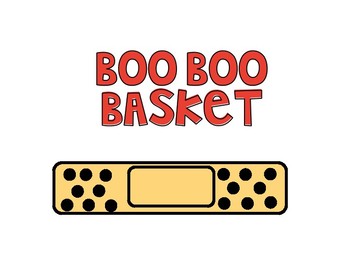Preview of Boo Boo Basket Labels