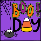Boo Day Halloween Activities Digital and Printable