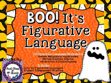 Boo! It's Figurative Language (Halloween Literary Device Unit)