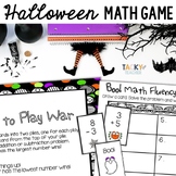 Boo! Math Fact Fluency Card Game | Addition and Subtractio