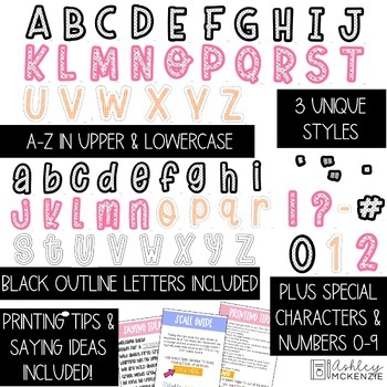 Purple 3 in. Capital Alphabet Letters, Numbers, Punctuation