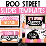 Boo Street Halloween Slides Templates | for Google Slides ™