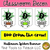 Halloween Cookie Boo Crew Banner No Prep