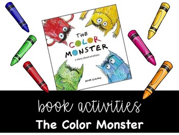 Preview of Book Activities: The Color Monster