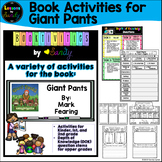 Book Activity for Giant Pants