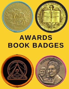 Preview of Book Reading Badges & Stickers - Awards Set (Set 1 of 8) ZIP