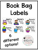 Book Bag Labels