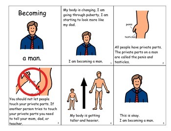 Preview of Book: “Becoming a Man” - Puberty for Boys
