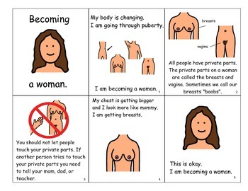 Preview of Book: “Becoming a Woman” - Puberty for Girls